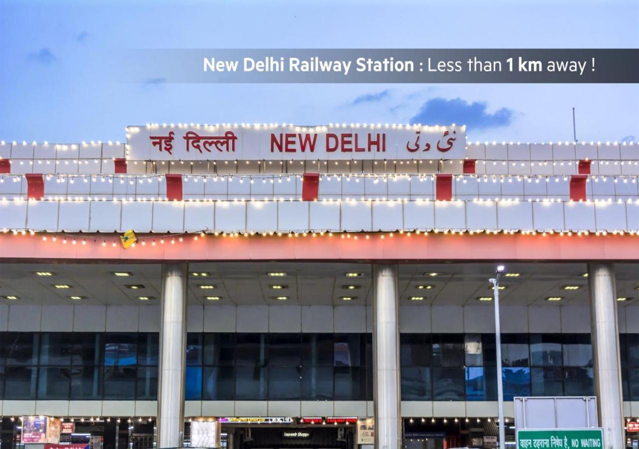 Hotel International Neelam Near New Delhi Railway Station Nova Deli Exterior foto